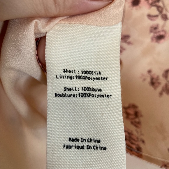 L’Agence Jane Floral Print Silk Camisole Size S NWOT - Picture 5 of 5